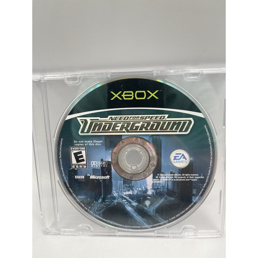 Need for Speed Underground Xbox Video Game Multiplayer Racing - Picture 2 of 5